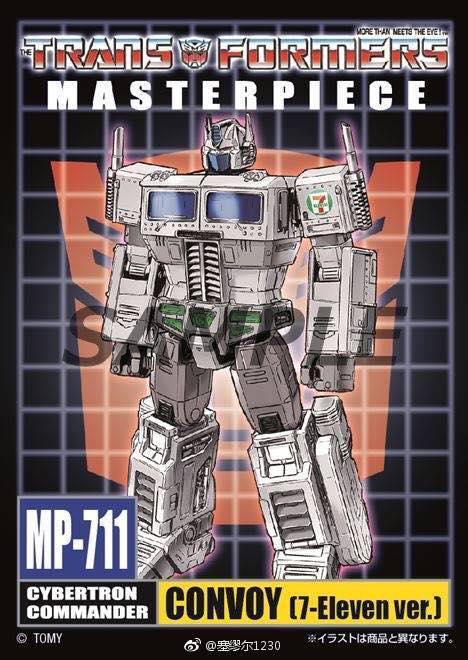 Transformers Masterpiece MP-711 コンボイ Transformers Masterpiece MP-711 Convoy 7-Eleven Ver Japan